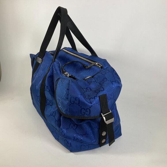 Gucci Off the Grid Duffle Bag GG Monogram Blue - Picture 4 of 16